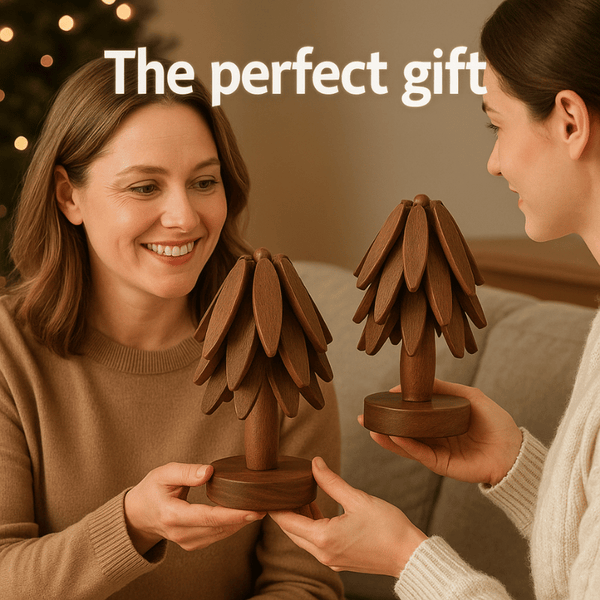 Tree-Shaped Coasters for Hot Dishes